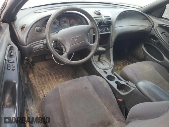 2002 Ford Mustang Standard with VIN 1FAFP40492F156768, listed as a Copart auction lot 43020335 with 207,524 mi miles and Salvage Title. Bid and sale history available at carsss.com. Image 8.