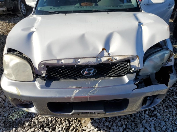 2002 Hyundai Santa Fe GLS with VIN KM8SC73D92U238329, listed as a Copart auction lot 85216264 with 107,371 mi miles and Salvage Title. Bid and sale history available at carsss.com. Image 12.