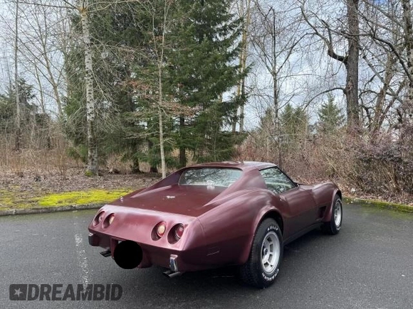 1977 Chevrolet Corvette with VIN 1Z37L7S406085, listed as a Copart auction lot 47113155 with 78,353 mi miles and Clean title. Bid and sale history available at DreamBid. Image 4.