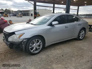 2012 Nissan Maxima 3.5 SV with VIN 1N4AA5AP3CC845170, listed as a Copart auction lot 49851015 with 150,390 mi miles and Salvage Title. Bid and sale history available at carsss.com. Image 1.