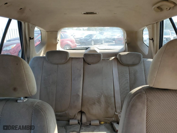 2007 Kia Rondo EX with VIN KNAFG526977061088, listed as a Copart auction lot 71687844 with 186,379 mi miles and Salvage Title. Bid and sale history available at carsss.com. Image 10.