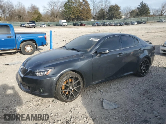 2010 Lexus IS 350 with VIN JTHBE5C21A5023844, listed as a Copart auction lot 45575085 with 138,172 mi miles and Salvage Title. Bid and sale history available at DreamBid. Image 1.