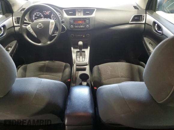 2017 Nissan Sentra S with VIN 3N1AB7APXHY208135, listed as a Copart auction lot 53930135 with 107,589 mi miles and Salvage Title. Bid and sale history available at carsss.com. Image 8.