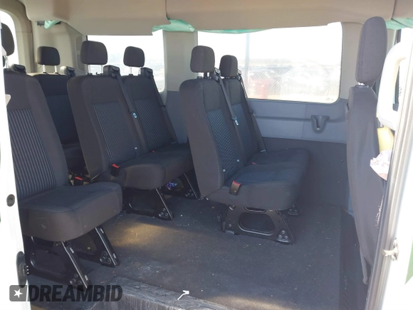 2017 Ford Transit Passenger XL with VIN 1FMZK1CM6HKB46985, listed as a IAAI auction lot 41651746 with 85,510 mi miles. Bid and sale history available at carsss.com. Image 8.