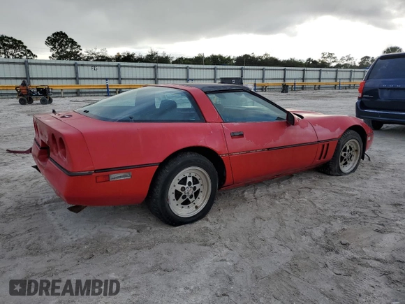 1985 Chevrolet Corvette with VIN 1G1YY0785F5102969, listed as a Copart auction lot 86548174 with 165,459 mi miles and Clean Title. Bid and sale history available at carsss.com. Image 3.