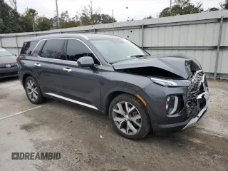 2021 Hyundai Palisade Limited z VIN KM8R5DHE9MU175096, wystawiony jako Copart lot #45798015 z przebiegiem 63 137 mil mil oraz Szkody całkowita. Historia ofert i sprzedaży dostępna na DreamBid. Obrazek 4.