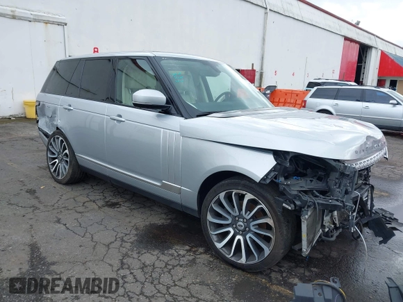 2015 Land Rover Range Rover HSE z VIN SALGS2VF6FA204430, wystawiony jako IAAI lot #41912280 z przebiegiem 82 812 mil mil oraz . Historia ofert i sprzedaży dostępna na DreamBid. Obrazek 1.