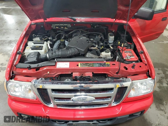 2007 Ford Ranger XLT with VIN 1FTZR45E37PA16221, listed as a Copart auction lot 52191875 with 104,846 mi miles and Salvage Title. Bid and sale history available at DreamBid. Image 11.
