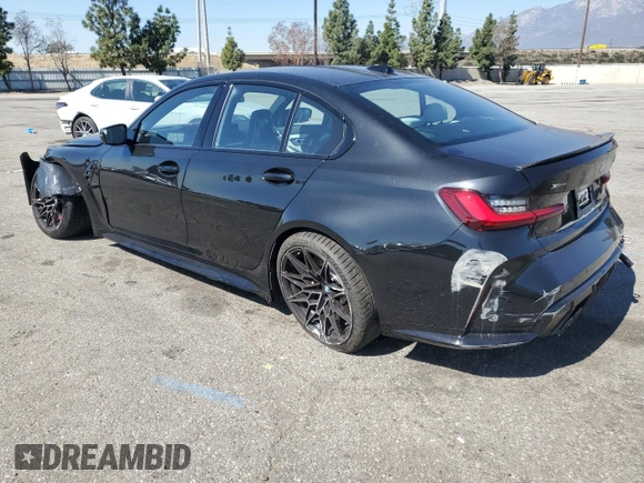 2025 BMW M3 Competition xDrive z VIN WBS33HJ07SFU46026, wystawiony jako Copart lot #46605635 z przebiegiem 408 mil mil oraz Szkoda całkowita • Salvage title. Historia ofert i sprzedaży dostępna na DreamBid. Obrazek 2.