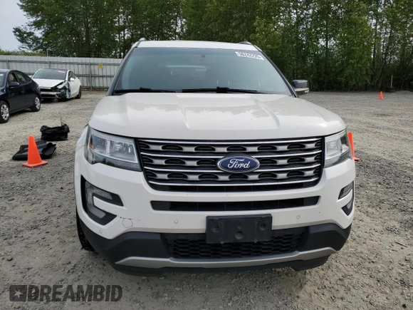 2016 Ford Explorer XLT with VIN 1FM5K8D84GGA10011, listed as a Copart auction lot 56242295 with 63,743 mi miles and Salvage Title. Bid and sale history available at DreamBid. Image 5.