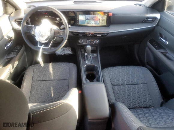 2025 Nissan Kicks SV with VIN 3N8AP6CB3SL312825, listed as a Copart auction lot 81908834 with 1,128 mi miles and Salvage Title. Bid and sale history available at carsss.com. Image 8.