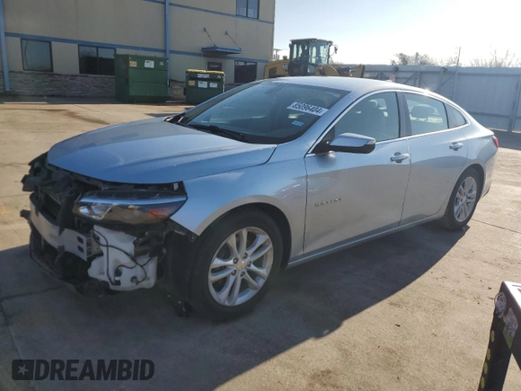 2017 Chevrolet Malibu Hybrid with VIN 1G1ZJ5SU1HF123647, listed as a Copart auction lot 85096404 with 87,267 mi miles and Salvage Title. Bid and sale history available at DreamBid. Image 1.