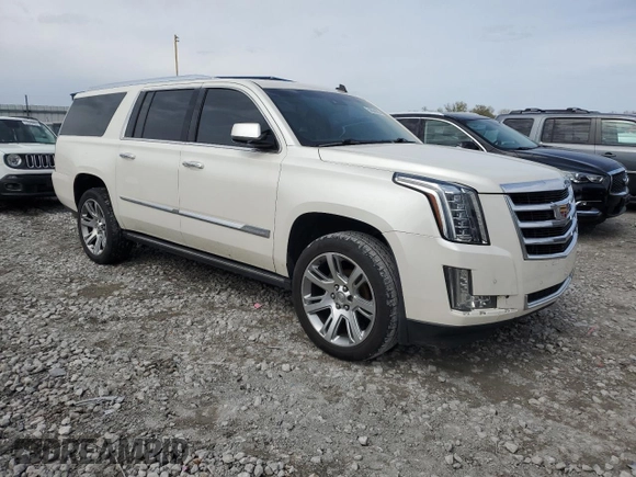 2015 Cadillac Escalade ESV Premium with VIN 1GYS4JKJ3FR306729, listed as a Copart auction lot 52604305 with 235,802 mi miles and Salvage title. Bid and sale history available at DreamBid. Image 4.