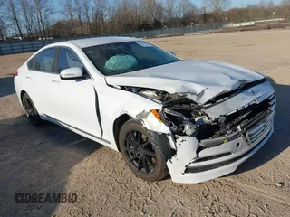 2016 Hyundai Genesis 3.8L with VIN KMHGN4JEXGU140993, listed as a IAAI auction lot 41723900 with 106,302 mi miles and . Bid and sale history available at DreamBid. Image 1.
