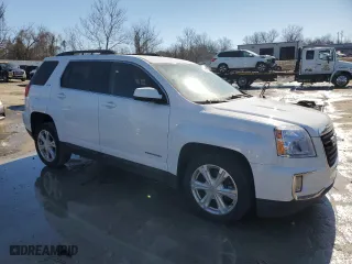 2017 GMC Terrain SLE with VIN 2GKALNEK1H6298620, listed as a Copart auction lot 45508455 with 98,271 mi miles and Salvage Title. Bid and sale history available at carsss.com. Image 4.