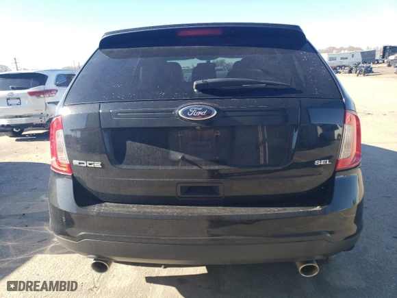 2013 Ford Edge SEL with VIN 2FMDK3JC4DBB26125, listed as a Copart auction lot 45692215 with 79,348 mi miles and Salvage Title. Bid and sale history available at carsss.com. Image 6.