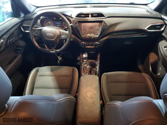 2021 Chevrolet TrailBlazer RS with VIN KL79MTSL4MB073853, listed as a Copart auction lot 45943535 with 62,253 mi miles and Salvage Title. Bid and sale history available at carsss.com. Image 8.