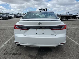 2025 Toyota Camry LE with VIN 4T1DAACK0SU003652, listed as a Copart auction lot 49150245 with 13,456 mi miles and Salvage Title. Bid and sale history available at carsss.com. Image 6.