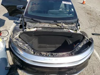 2023 Lucid Air Touring with VIN 50EA1TEA3PA001535, listed as a Copart auction lot 47349404 with 0 mi miles and Salvage Title. Bid and sale history available at carsss.com. Image 11.