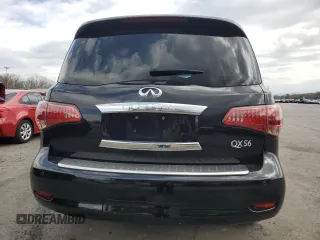 2013 Infiniti QX56 with VIN JN8AZ2NE8D9042688, listed as a Copart auction lot 50520505 with 88,145 mi miles and Salvage Title. Bid and sale history available at DreamBid. Image 6.