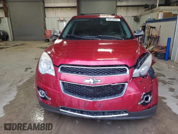 2013 Chevrolet Equinox LTZ with VIN 2GNFLFE36D6156264, listed as a Copart auction lot 86616504 with 191,192 mi miles and Salvage Title. Bid and sale history available at carsss.com. Image 5.