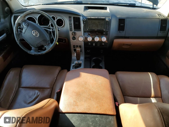2012 Toyota Tundra 4WD Truck LTD with VIN 5TFHY5F10CX260516, listed as a Copart auction lot 88302945 with 117,564 mi miles and Salvage Title. Bid and sale history available at carsss.com. Image 8.