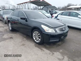 2009 Infiniti G37 x with VIN JNKCV61F99M359887, listed as a IAAI auction lot 41606853 with 123,404 mi miles. Bid and sale history available at carsss.com. Image 1.