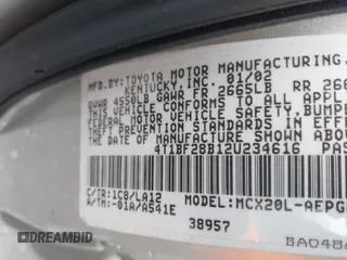 2002 Toyota Avalon XL with VIN 4T1BF28B12U234616, listed as a IAAI auction lot 41954288 with 148,418 mi miles. Bid and sale history available at carsss.com. Image 9.