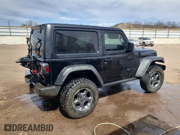 2021 Jeep Wrangler Sport S with VIN 1C4HJXAG0MW757004, listed as a Copart auction lot 86211284 with 51,050 mi miles and Salvage Title. Bid and sale history available at DreamBid. Image 3.