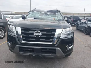 2023 Nissan Armada SV with VIN JN8AY2AC9P9183796, listed as a IAAI auction lot 41235807 with Not Provided miles. Bid and sale history available at carsss.com. Image 12.