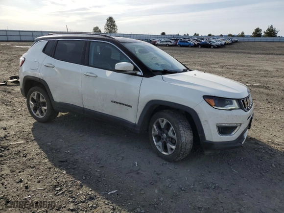 2018 Jeep Compass Limited with VIN 3C4NJDCB7JT101273, listed as a Copart auction lot 49639195 with 147,914 mi miles and Salvage Title. Bid and sale history available at carsss.com. Image 4.