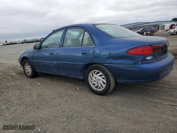 1998 Ford Escort SE with VIN 1FAFP13P6WW252979, listed as a Copart auction lot 55183844 with 217731 miles and Salvage Title. Bid and sale history available at carsss.com. Image 2.