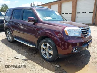 2012 Honda Pilot EX-L with VIN 5FNYF3H51CB018693, listed as a IAAI auction lot 42324106 with 133,817 mi miles and . Bid and sale history available at DreamBid. Image 1.