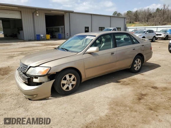 2001 Toyota Avalon XL w/Bucket Seats with VIN 4T1BF28B51U162835, listed as a Copart auction lot 49166615 with 305,832 mi miles and Salvage Title. Bid and sale history available at carsss.com. Image 1.