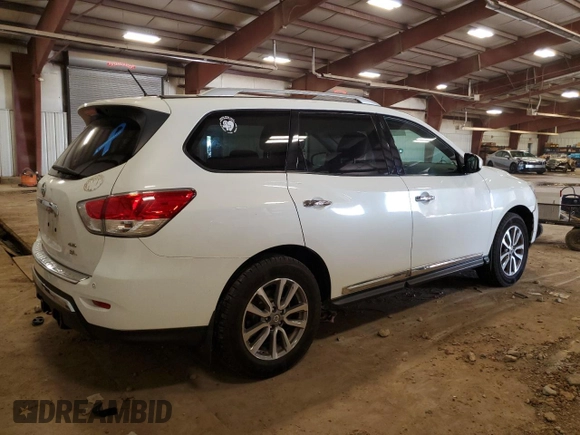 2014 Nissan Pathfinder SL z VIN 5N1AR2MM5EC711892, wystawiony jako Copart lot #54904705 z przebiegiem 170 316 mil mil oraz Czysty tytuł • Clean title. Historia ofert i sprzedaży dostępna na DreamBid. Obrazek 3.