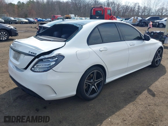 2016 Mercedes-Benz C 450 AMG z VIN 55SWF6EB9GU109668, wystawiony jako IAAI lot #41833350 z przebiegiem 104 567 mil mil oraz . Historia ofert i sprzedaży dostępna na DreamBid. Obrazek 4.