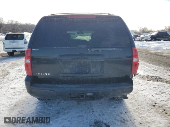 2013 Chevrolet Tahoe LT with VIN 1GNSKBE02DR360421, listed as a Copart auction lot 88219095 with 151,333 mi miles and Salvage Title. Bid and sale history available at DreamBid. Image 6.