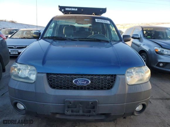 2007 Ford Escape Hybrid with VIN 1FMCU59H47KA11889, listed as a Copart auction lot 88592855 with 193,227 mi miles and Clean Title. Bid and sale history available at carsss.com. Image 5.