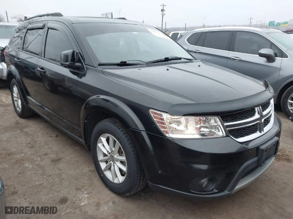 2013 Dodge Journey SXT with VIN 3C4PDCBB1DT565028, listed as a IAAI auction lot 41483127 with 129,997 mi miles. Bid and sale history available at carsss.com. Image 1.