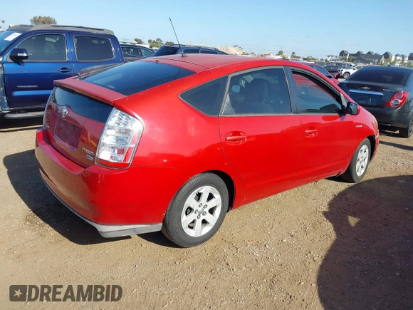 2007 Toyota Prius with VIN JTDKB20U977689202, listed as a IAAI auction lot 42271744 with Not Provided miles and . Bid and sale history available at DreamBid. Image 4.