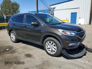 2015 Honda CR-V EX-L with VIN 2HKRM3H75FH513562, listed as a Copart auction lot 50809635 with 156,942 mi miles and Salvage Title. Bid and sale history available at carsss.com. Image 4.