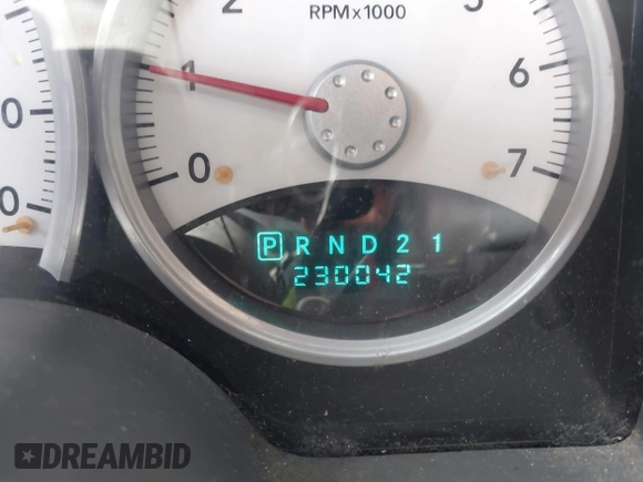 2005 Dodge Dakota SLT with VIN 1D7HW42N25S155393, listed as a IAAI auction lot 42727690 with 230,042 mi miles and . Bid and sale history available at DreamBid. Image 7.