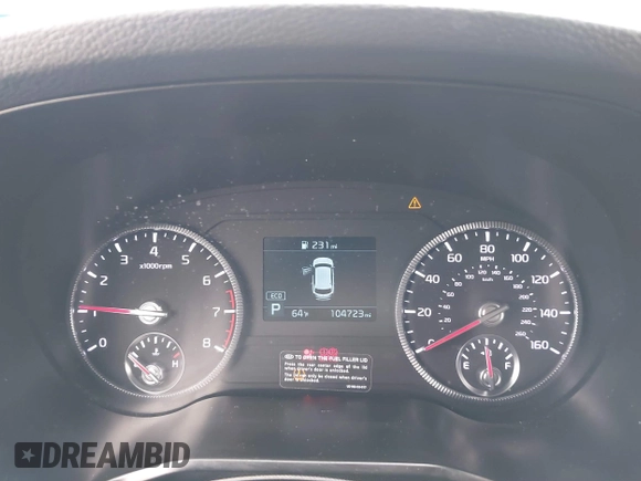 2020 Kia Telluride S with VIN 5XYP64HC9LG016294, listed as a IAAI auction lot 41691851 with 104,723 mi miles and . Bid and sale history available at DreamBid. Image 7.
