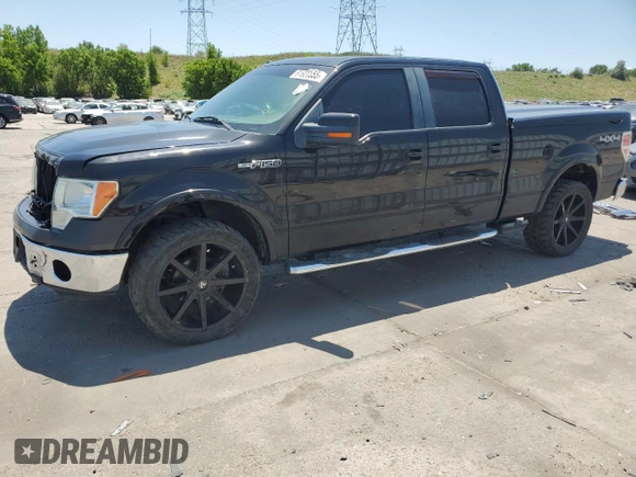 2009 Ford F-150 XL with VIN 1FTPW14V39FA05910, listed as a Copart auction lot 61620655 with 152,400 mi miles and Clean title. Bid and sale history available at DreamBid. Image 1.