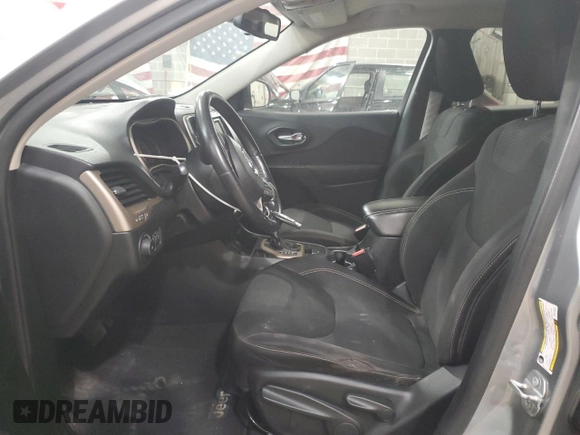 2015 Jeep Cherokee Latitude with VIN 1C4PJLCB7FW759695, listed as a Copart auction lot 50914555 with 225,179 mi miles and Clean Title. Bid and sale history available at DreamBid. Image 7.