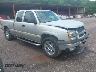 2005 Chevrolet Silverado 1500 Z71 z VIN 1GCEK19Z05Z357110, wystawiony jako IAAI lot #42271497 z przebiegiem Nie podano mil oraz . Historia ofert i sprzedaży dostępna na DreamBid. Obrazek 1.