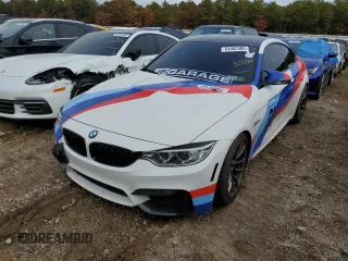 2015 BMW M4 with VIN WBS3R9C54FK333502, listed as a Copart auction lot 64462502 with 76,212 mi miles. Bid and sale history available at carsss.com. Image 2.