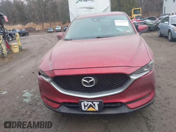 2017 Mazda CX-5 Touring with VIN JM3KFBCL9H0196693, listed as a IAAI auction lot 41136650 with 126,087 mi miles. Bid and sale history available at carsss.com. Image 12.