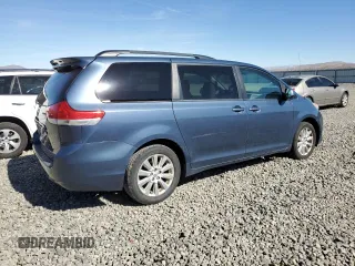 2014 Toyota Sienna LE with VIN 5TDJK3DC7ES081393, listed as a Copart auction lot 46713665 with 184,986 mi miles and Clean Title. Bid and sale history available at DreamBid. Image 3.