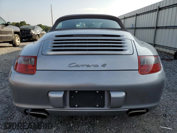 2006 Porsche 911 Carrera with VIN WP0CA29926S757017, listed as a Copart auction lot 67712714 with 61,865 mi miles and Salvage Title. Bid and sale history available at DreamBid. Image 6.
